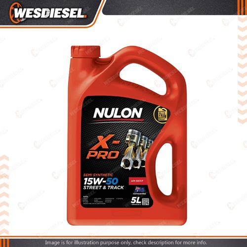 Nulon X-PRO 15W-50 Street & Track Engine Oil SYN15W50-5 Upgrade XPR15W50-5