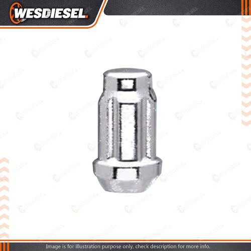 1 pc The Wheel Doctor 12mm X 1.25 Deep Seat 19mm Spline Nut Lug Nut