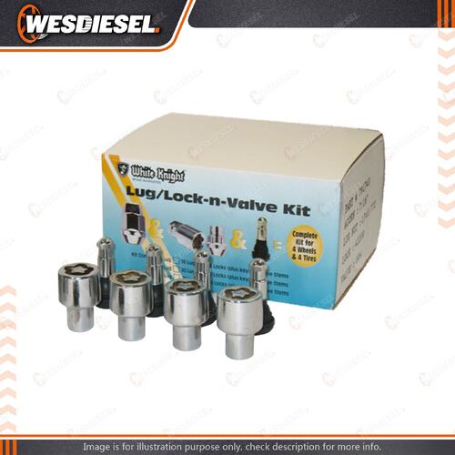 The Wheel Doctor 12 X 1.25 Mag Lug / Lock Nut Valve Kit - High Quality